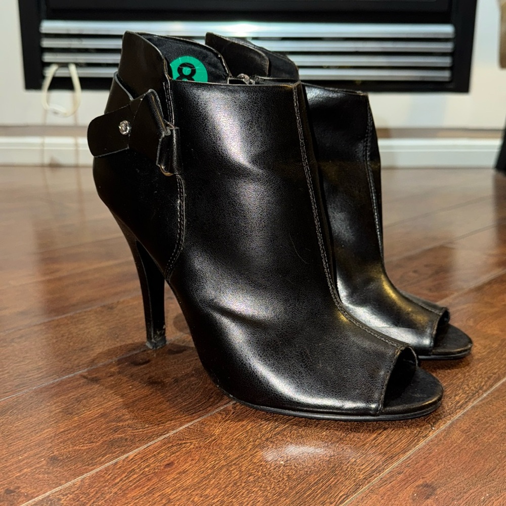 Guess Peep Toe Booties
